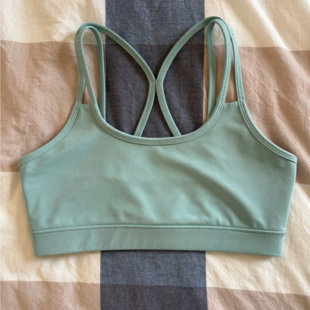 Gaiam Size M Green Sports Bra